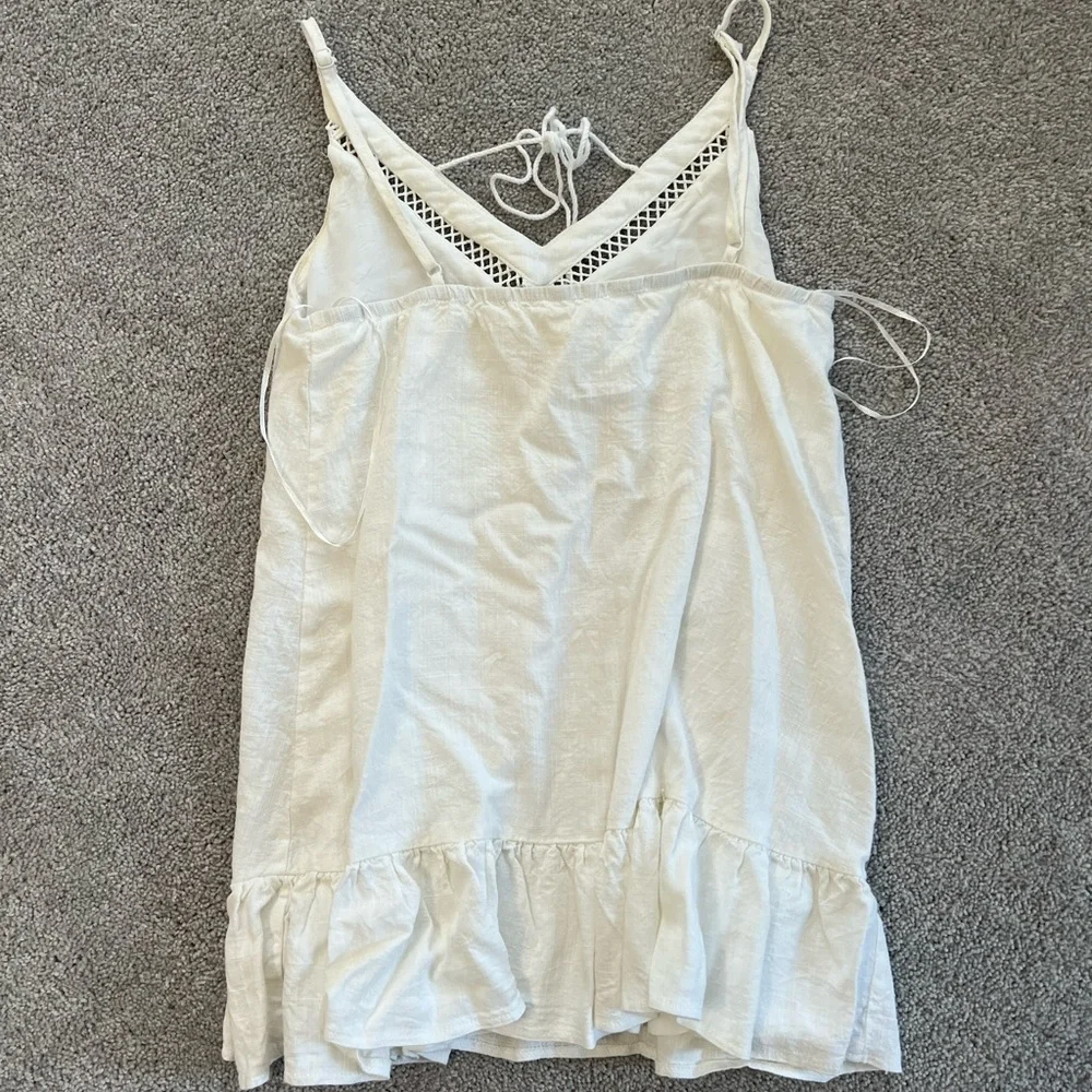 White Mini Dress - Picture 6 of 7